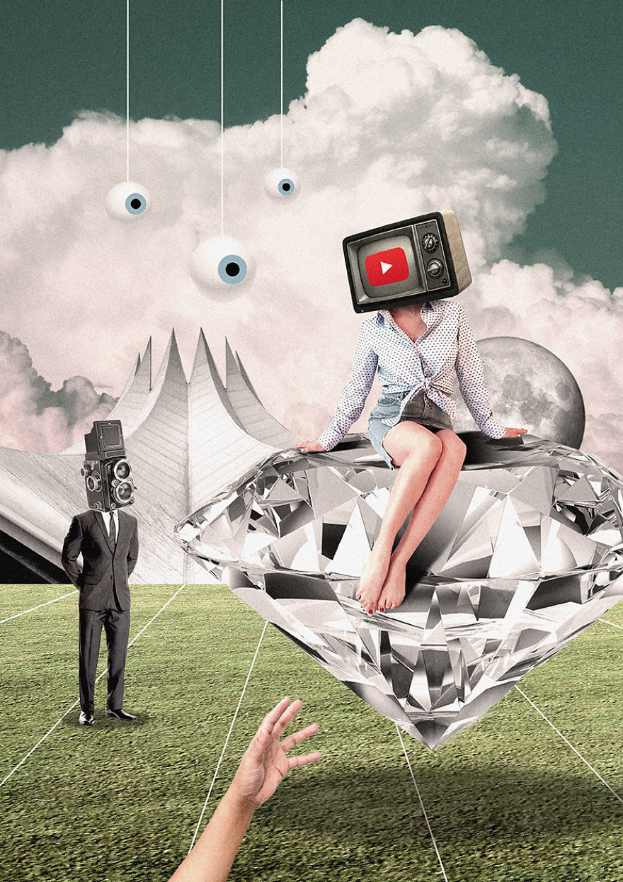 I Make Digital Surreal Collages