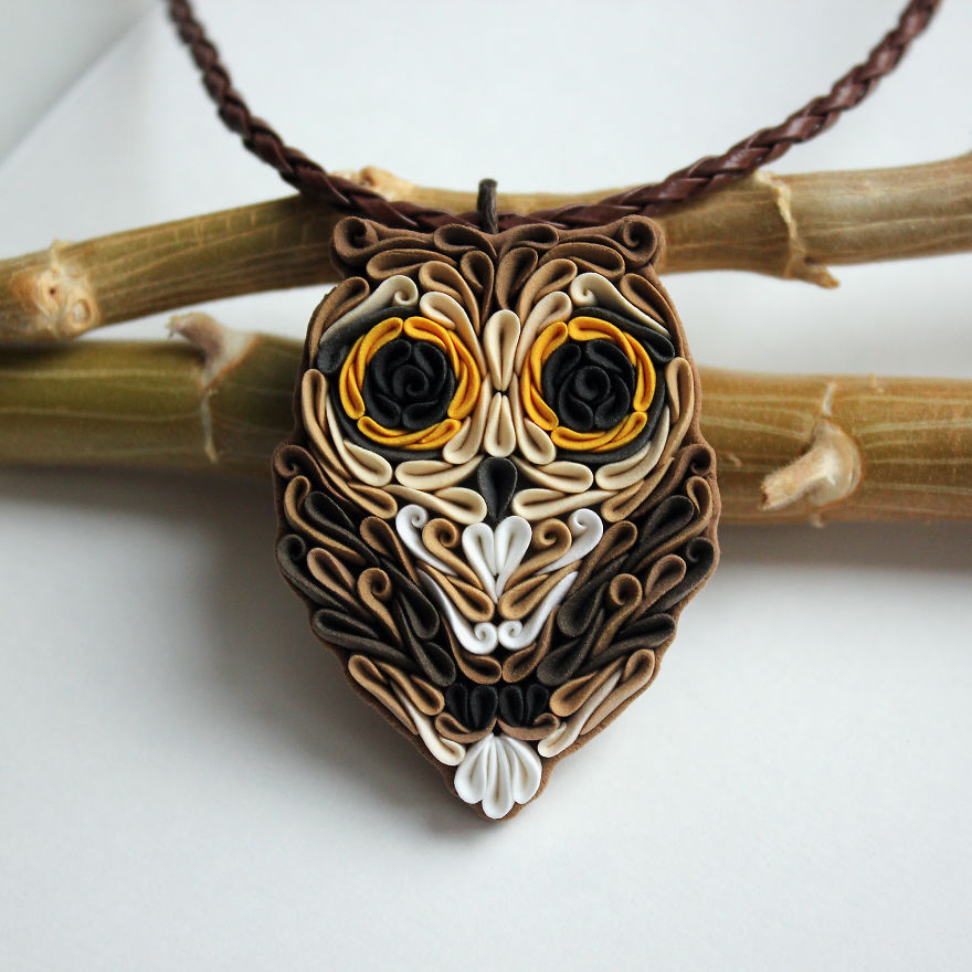 I Make Jewelry From Polymer Clay In Unusual Style