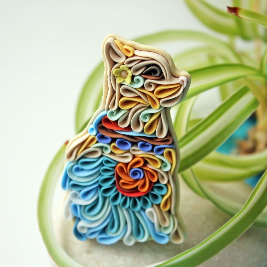 I Make Jewelry From Polymer Clay In Unusual Style