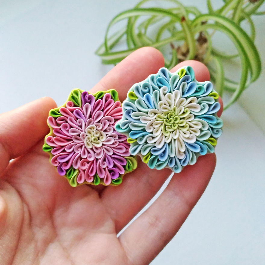 I Make Jewelry From Polymer Clay In Unusual Style