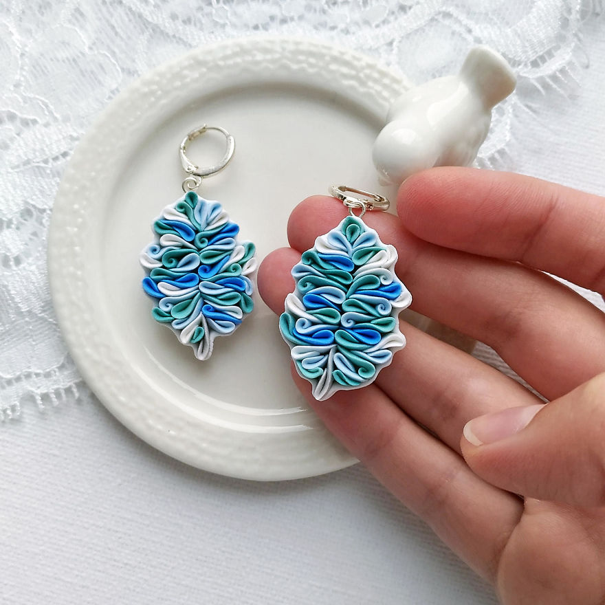 I Make Jewelry From Polymer Clay In Unusual Style