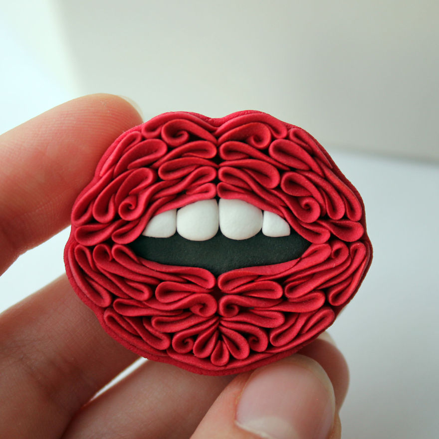 I Make Jewelry From Polymer Clay In Unusual Style