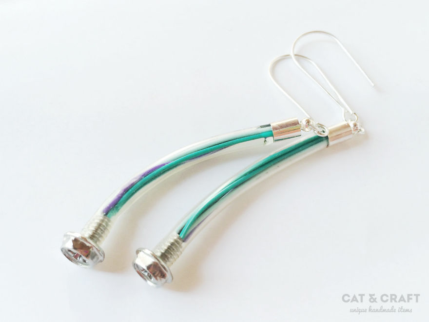 I Make Unique Geeky Jewelry Out Of Recycled Computers (10 Pics)