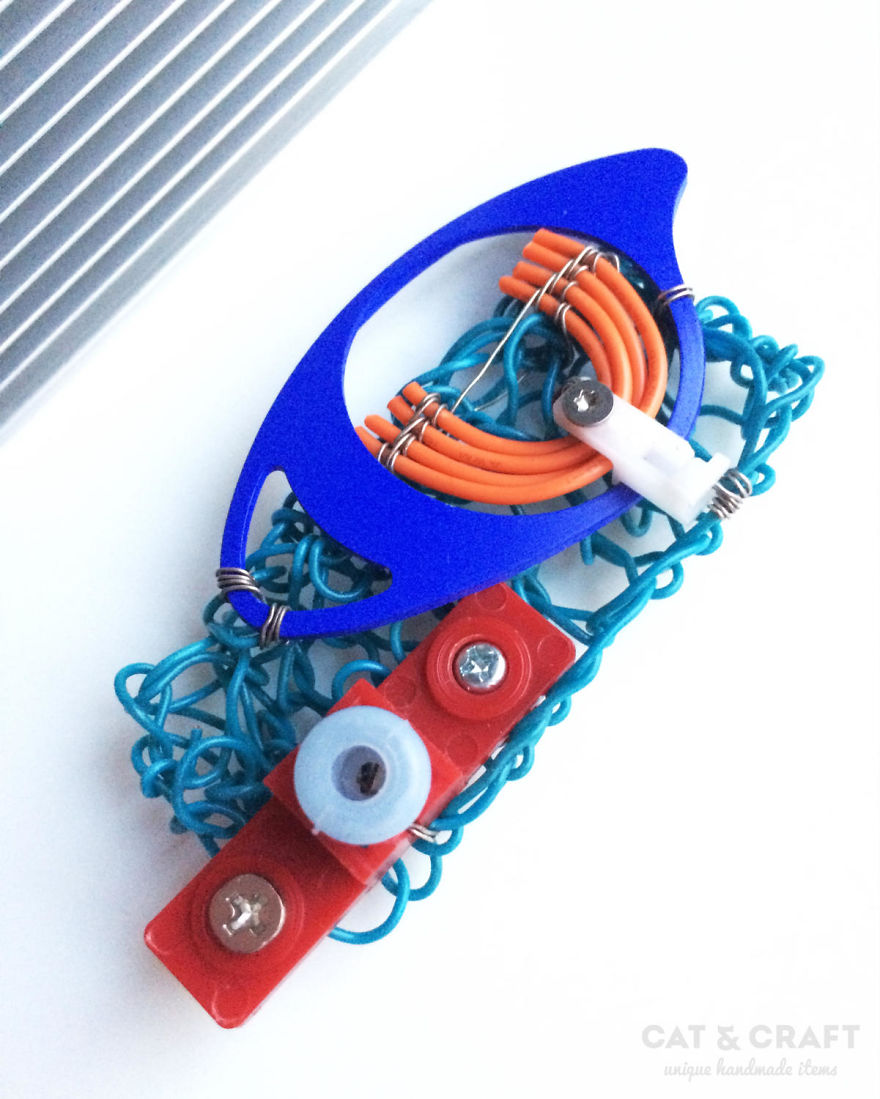 I Make Unique Geeky Jewelry Out Of Recycled Computers (10 Pics)