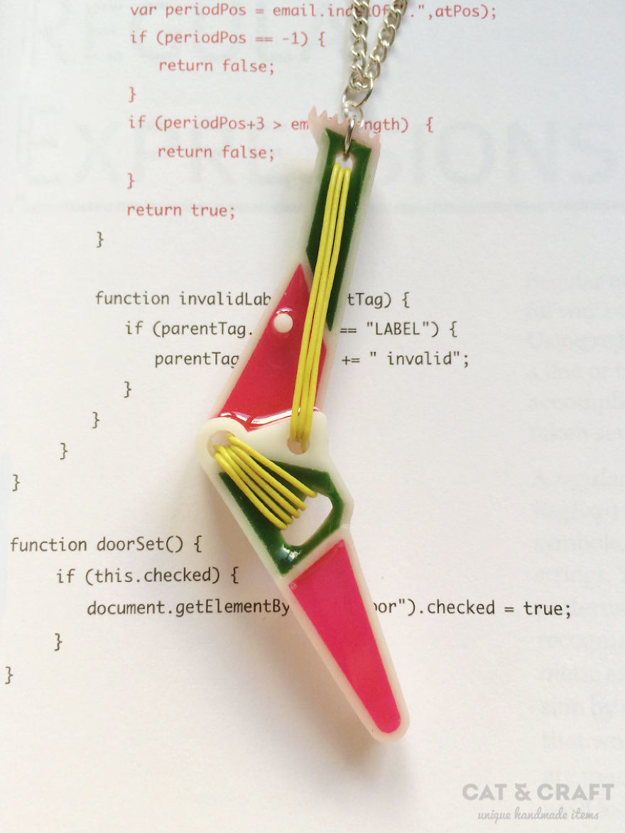 I Make Unique Geeky Jewelry Out Of Recycled Computers (10 Pics)