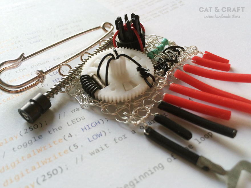 I Make Unique Geeky Jewelry Out Of Recycled Computers (10 Pics)