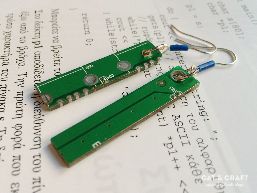 I Make Unique Geeky Jewelry Out Of Recycled Computers (10 Pics)