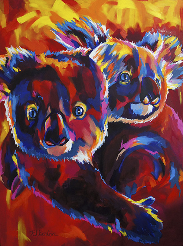 I Take Black And White Images And Inject Them With Explosions Of Colour