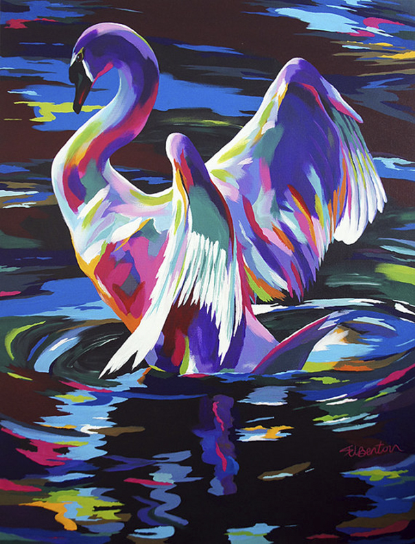 I Take Black And White Images And Inject Them With Explosions Of Colour