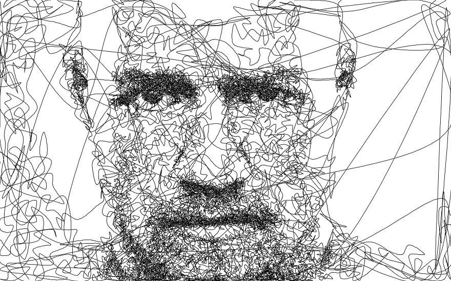 I Wrote An Algorithm That Doodles Drawings From A Single Line