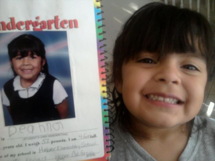 My Daughter (left) And My Granddaughter (right) Age 5