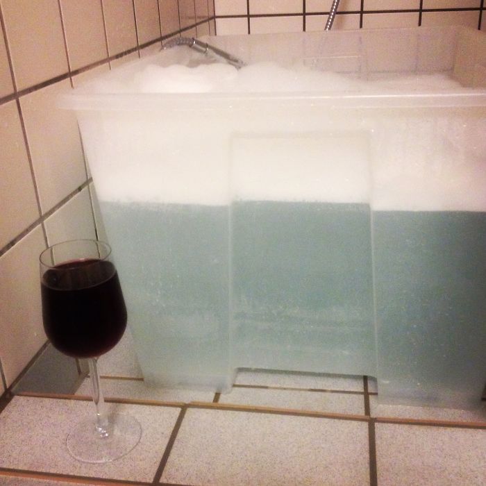 Regular Trips To The Spa Can Be Pretty Expensive... This 130 L (35gallon) "tub" Wasn't