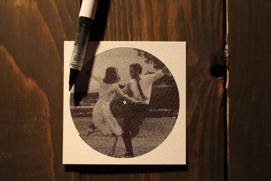 I Programmed A Robot To Draw Single Line Drawings With A Pen