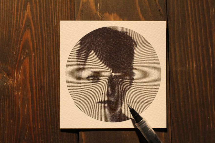 I Programmed A Robot To Draw Single Line Drawings With A Pen