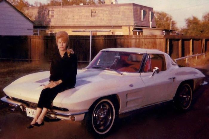 My Mom Bought A New '63 Corvette On Her Own At Age 20. She Owned Her Own Hair Salon In Midland, Tx.