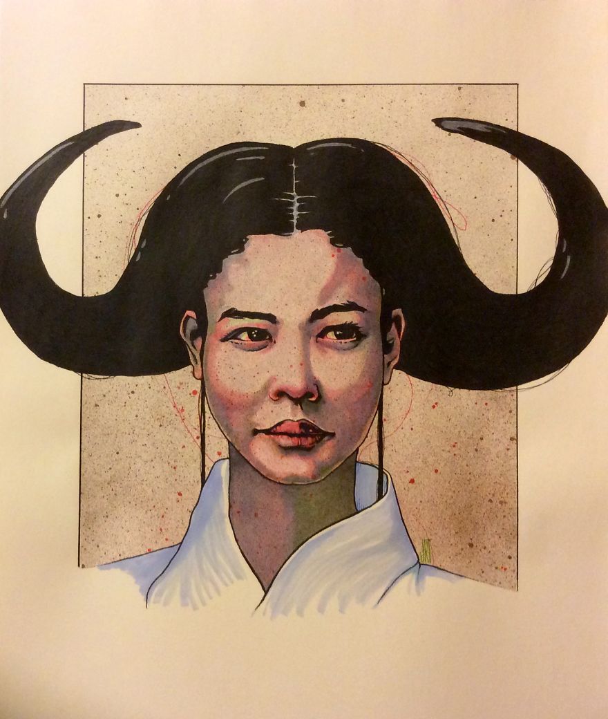 I Draw Because I'm Bored Of Television