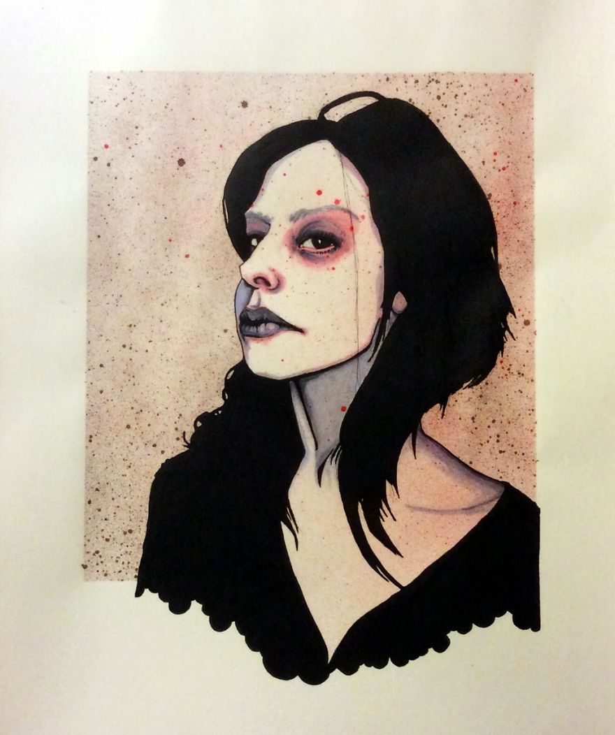 I Draw Because I'm Bored Of Television