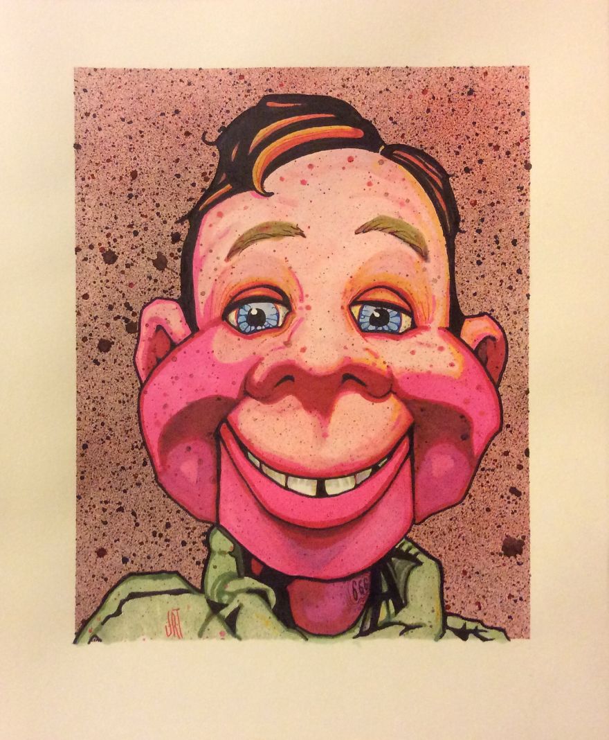 I Draw Because I'm Bored Of Television