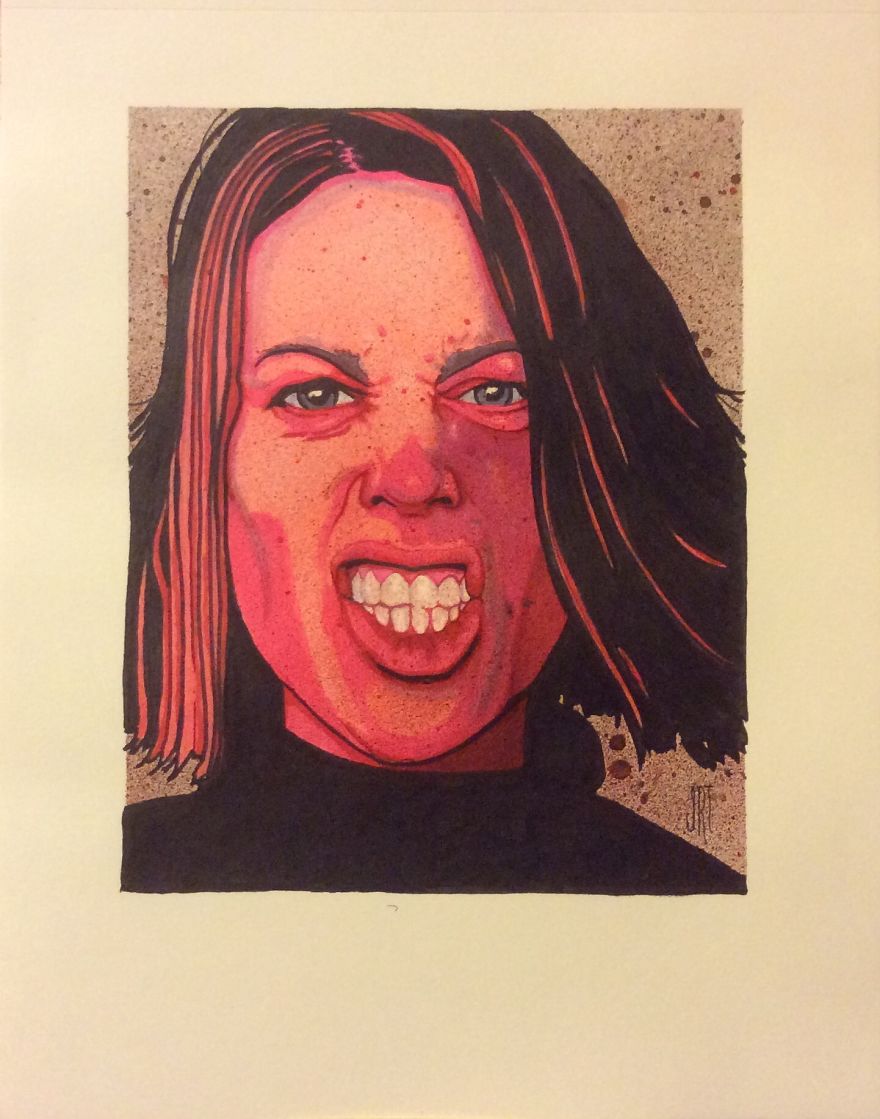 I Draw Because I'm Bored Of Television