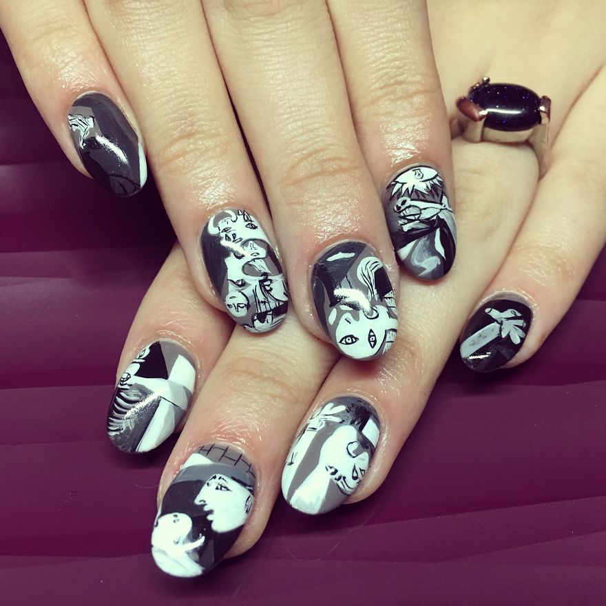 I Create Timeless Artwork On Nails
