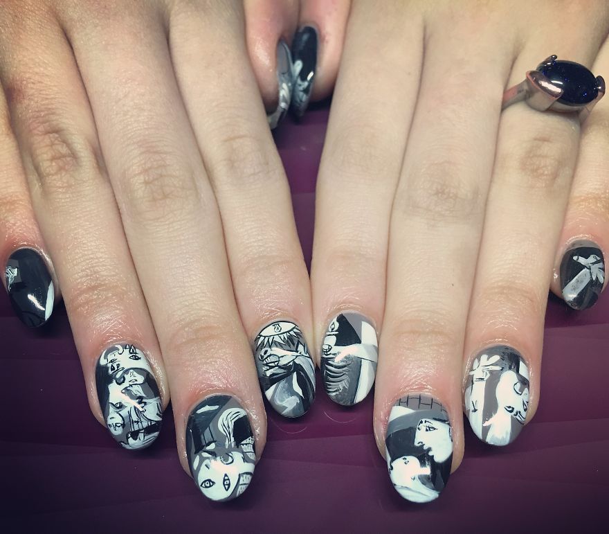 I Create Timeless Artwork On Nails I Create Timeless Artwork On Nails