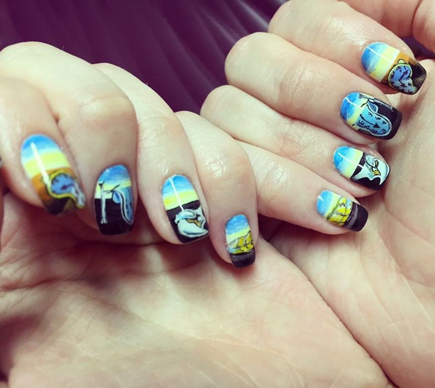 I Create Timeless Artwork On Nails I Create Timeless Artwork On Nails