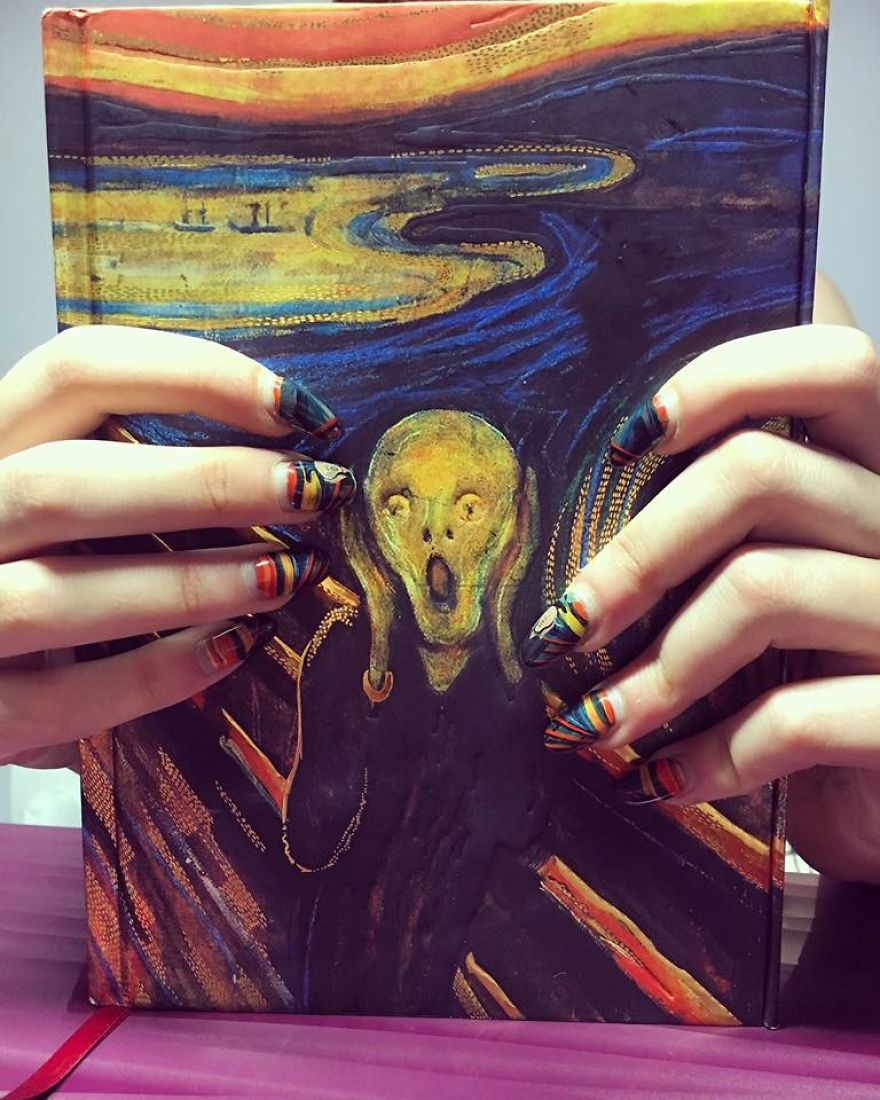 I Create Timeless Artwork On Nails