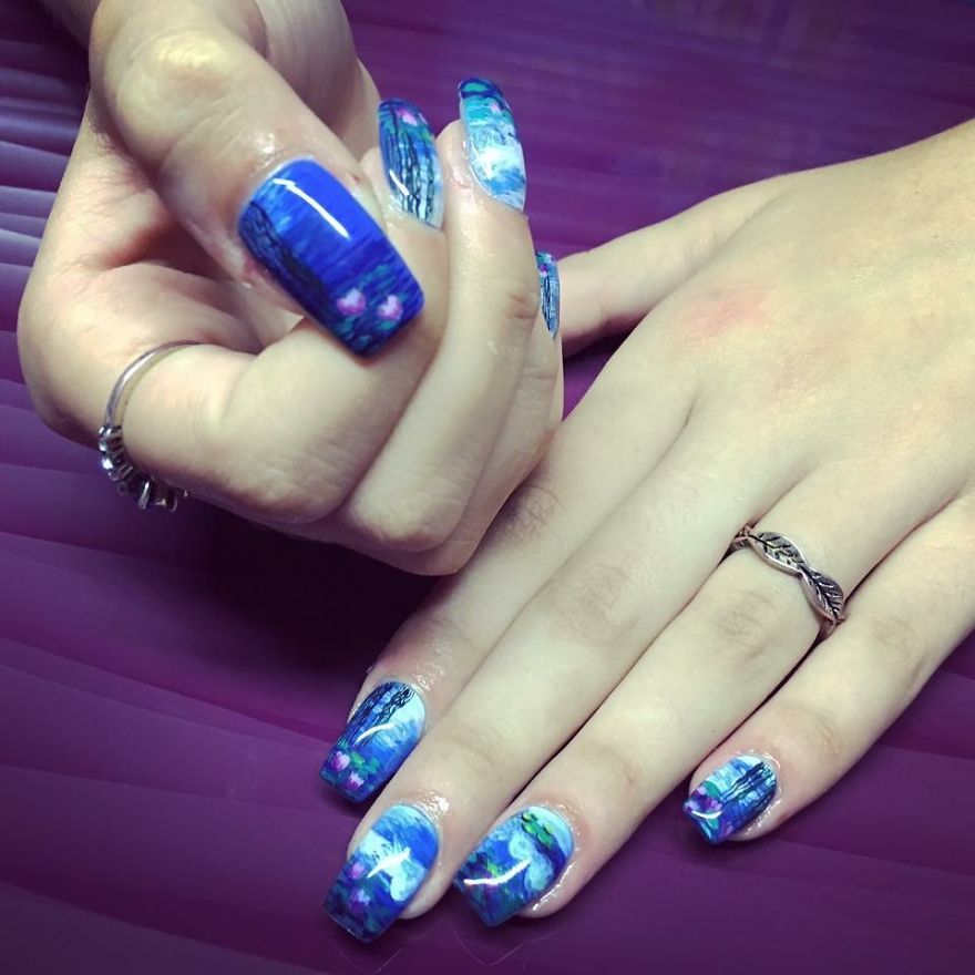 I Create Timeless Artwork On Nails I Create Timeless Artwork On Nails