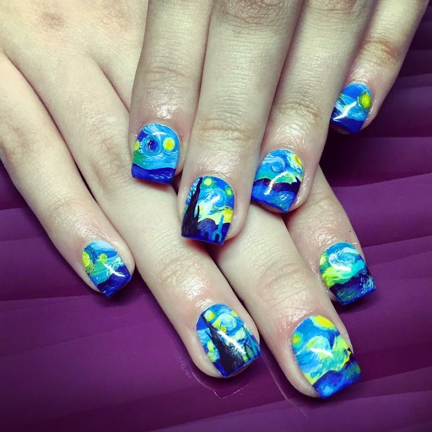 I Create Timeless Artwork On Nails I Create Timeless Artwork On Nails