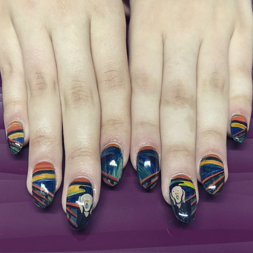 I Create Timeless Artwork On Nails I Create Timeless Artwork On Nails