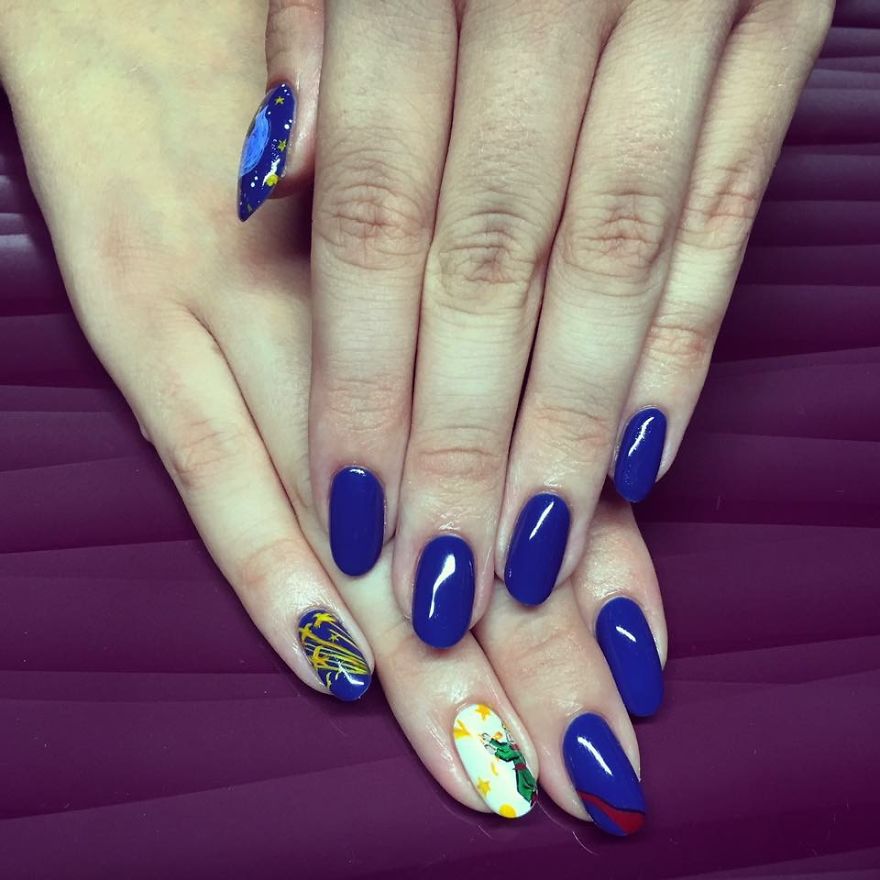 I Create Timeless Artwork On Nails I Create Timeless Artwork On Nails