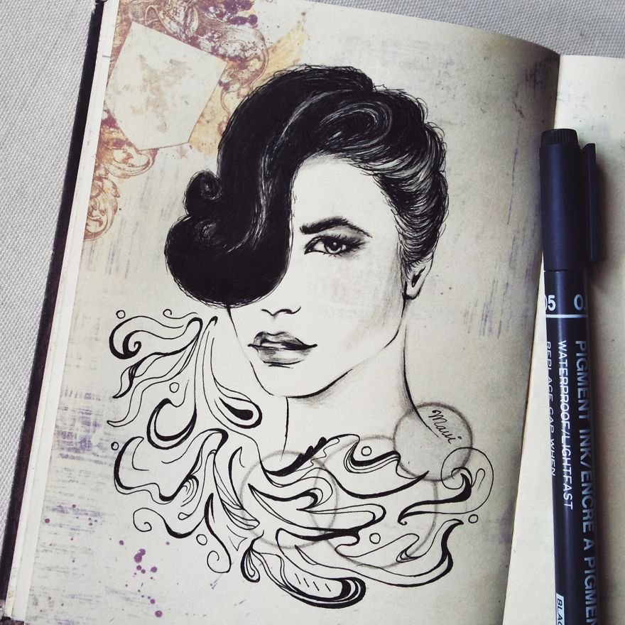 People Would Have To Be One Of My Favorite Things To Illustrate