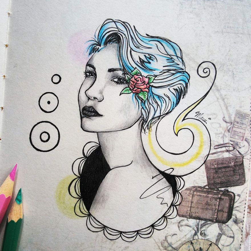 People Would Have To Be One Of My Favorite Things To Illustrate