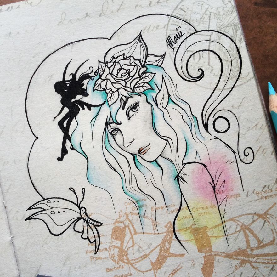 People Would Have To Be One Of My Favorite Things To Illustrate