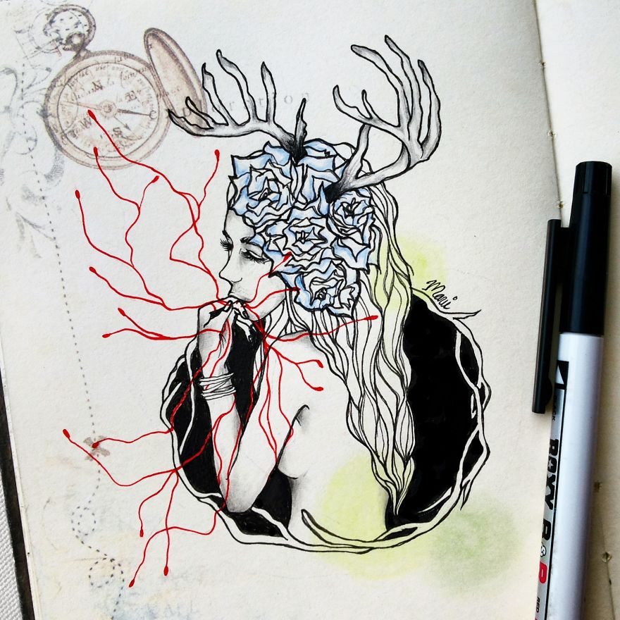 People Would Have To Be One Of My Favorite Things To Illustrate