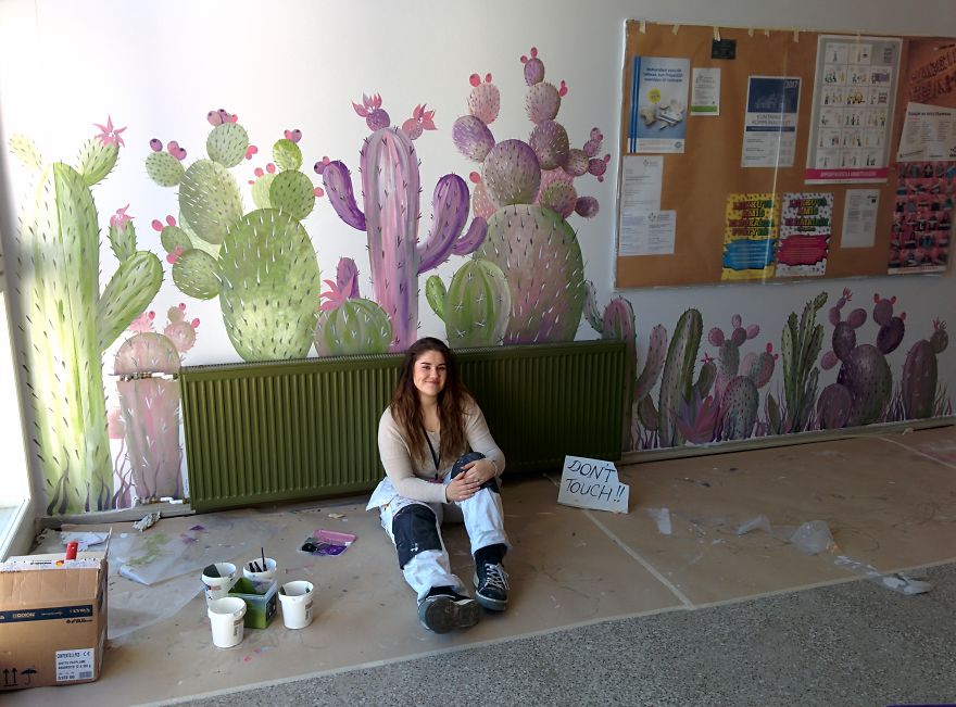 I Created The Cactus Oasis In A Finnish School I Created The Cactus Oasis In A Finnish School