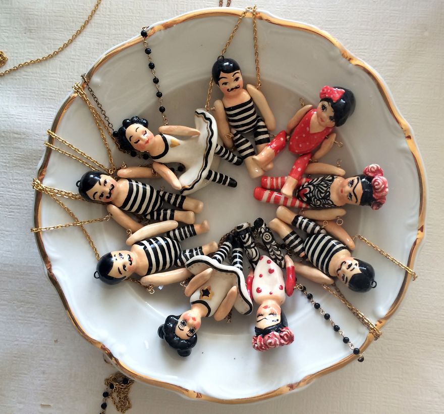 I Create Ceramic Dolls Inspired By Vintage Figurines I Create Ceramic Dolls Inspired By Vintage Figurines