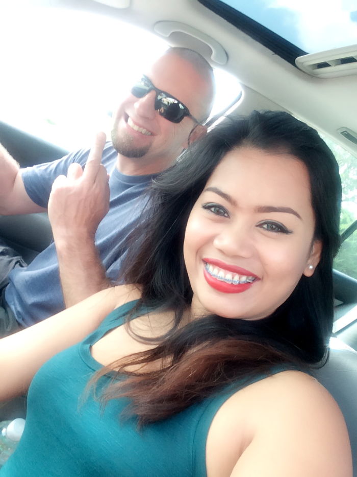 Ask Hubby For A Selfie. That Was Our Last