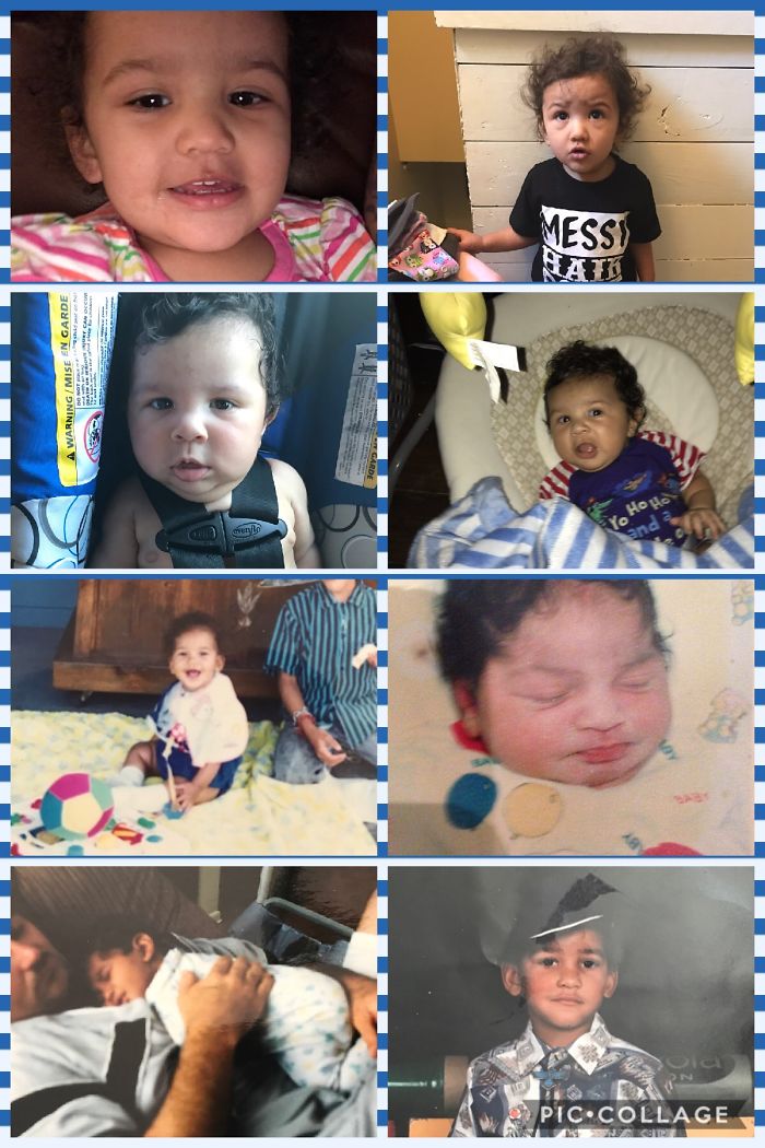 Our Daughter Top 2, Our Son Next 2, & My Husband Bottom 4! You Can Say I Had No Part In Creating Them Because He Surly Pooped Them Out Lol!