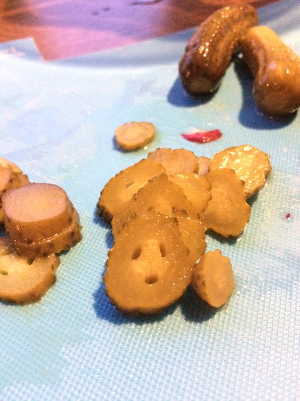 A Little Gherkin After She Heard Her Life Ends In A Salad.