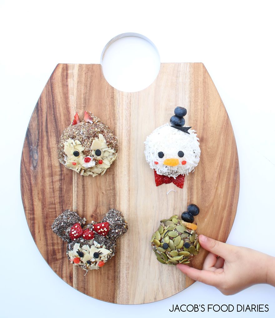 Tsum Tsum Protein Balls