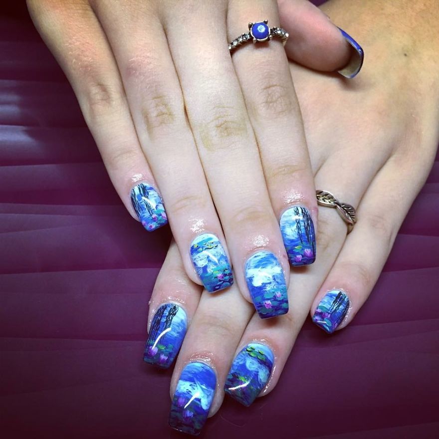 I Create Timeless Artwork On Nails I Create Timeless Artwork On Nails