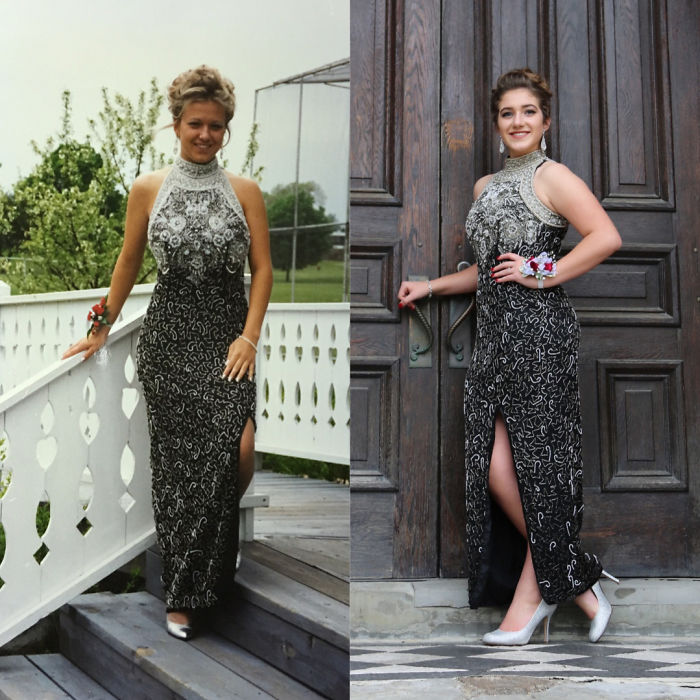 My Senior Prom Dress 1996, My Daughter's Prom In 2017