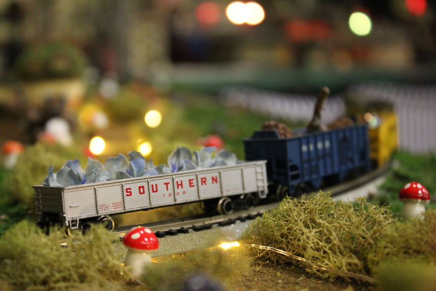 My Boyfriend And I Made A Fairy Train Layout For Kids Of All Ages My Boyfriend And I Made A Fairy Train Layout For Kids Of All Ages