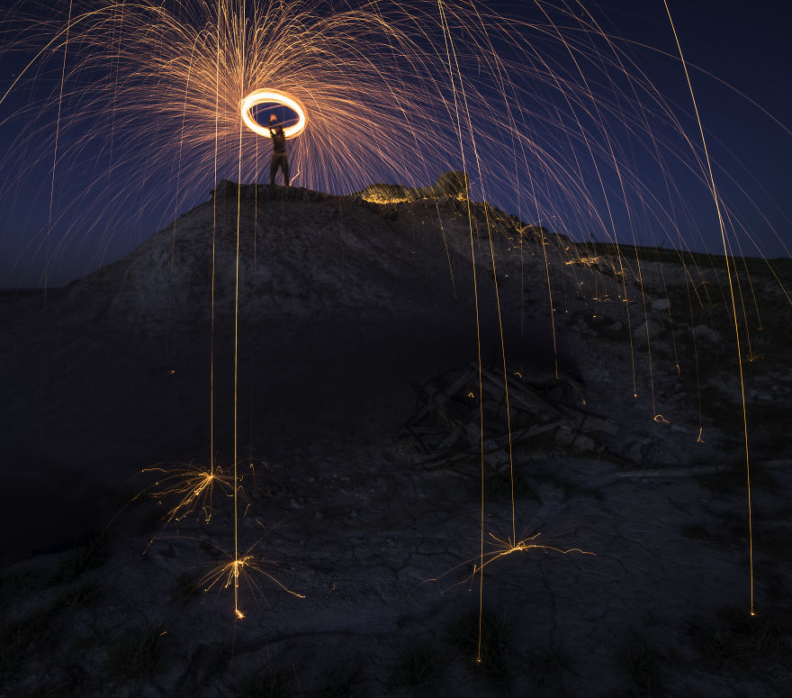 If You Haven't Gotten Into Light-Painting Yet, Then Fire Up The Coffee Pot, Grab Your Gear, And Head Out Into The Night! If You Haven't Gotten Into Light-Painting Yet, Then Fire Up The Coffee Pot, Grab Your Gear, And Head Out Into The Night!