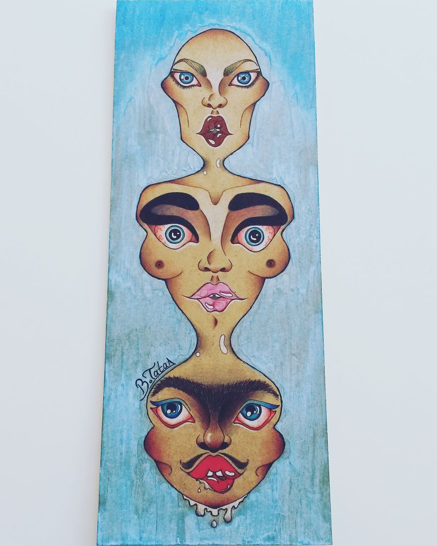 I'm An Artist Who Has Bizarre Artworks