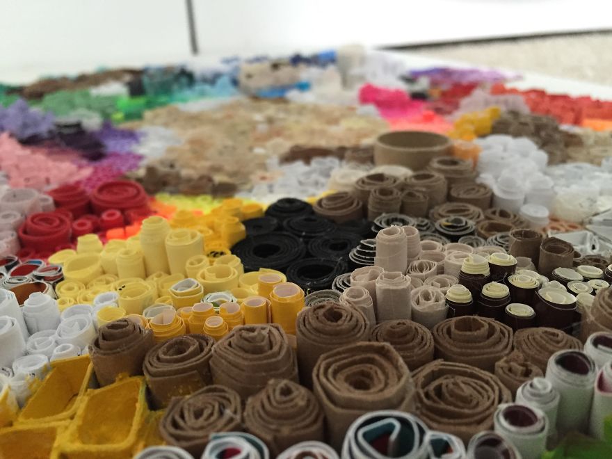 Instead Of Throwing Away Things, I Decided To Make Art