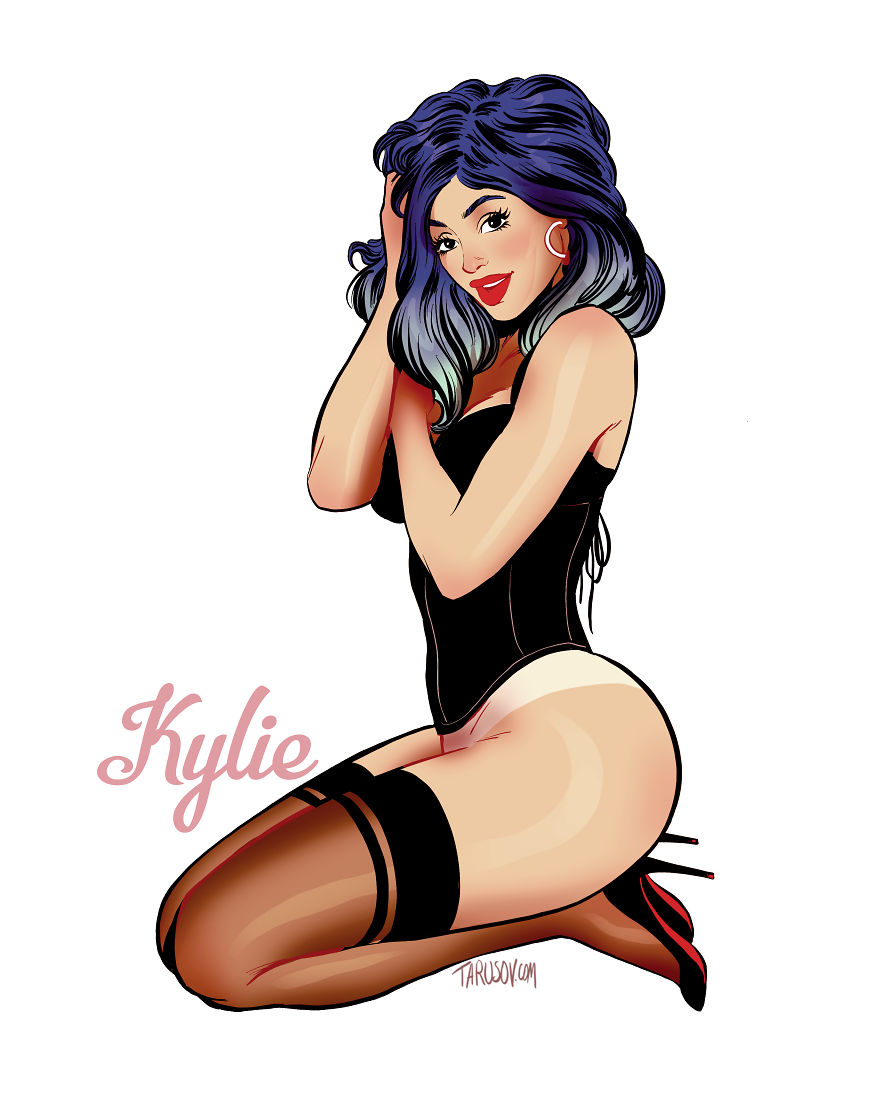 Kardashian's Pin-Up