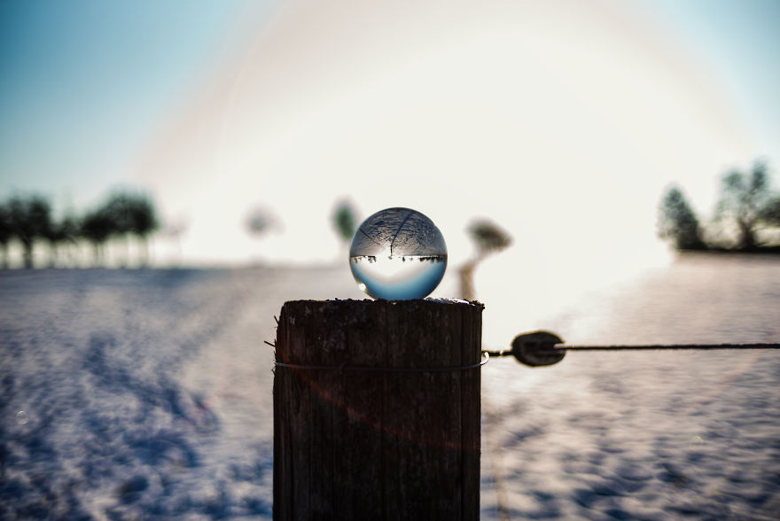 The Internet Is Full Of Glass Sphere Photos So I Decided That I'll Give It A Try Too