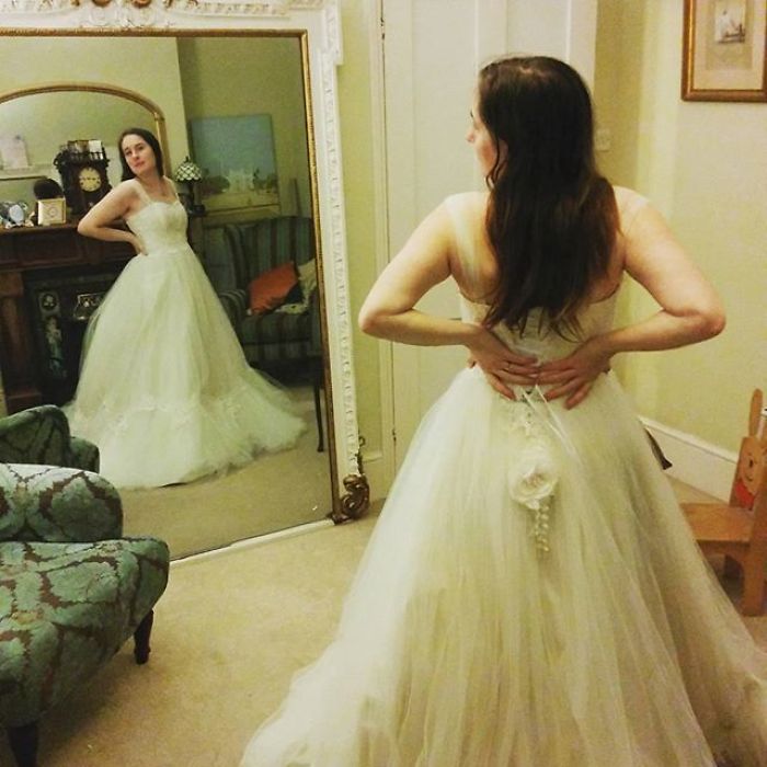 We Spent 61 Hours To Create This Incredible Dipdye Wedding Dress